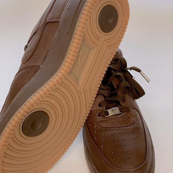 *HP* Air Force 1 Premium chocolate leather Color(315180-221) - Picture 5 of 12